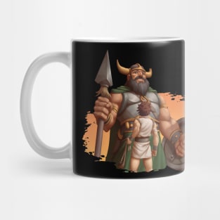 David and Goliath Mug